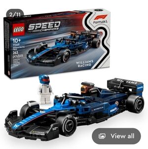 LEGO Speed Champions Williams Racing Car in Blue and Black